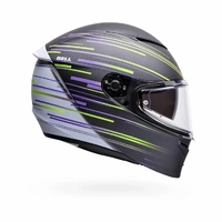Bell Lithium Velo Motorcycle Helmet Black Yellow