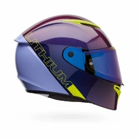 Bell Littium MIPS Plus Delta Motorcycle Helmet Black Purple