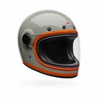 Bell Bullitt GT Lane Retro Motorcycle Helmet Stone