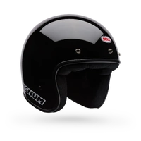 Bell Magnum Open Face Motorcycle Helmet Gloss Black