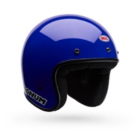 Bell Magnum Open Face Motorcycle Helmet Gloss Blue