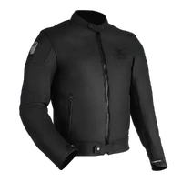 Berik Custom Leather Motorcycle Jacket Black