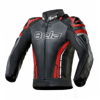 Bela Rocket Mix Kangaroo Motorcycle Jacket Black/Red