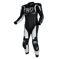Berik Mugello 1PC Leather Suit Black White