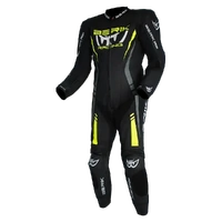 Berik Sicily 1PC Leather Suit Black Hi Viz