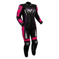 Berik Ladies Sicily 1PC Leather Suit Black Pink