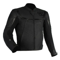 Berik Strada Leather Motorcycle Jacket Black