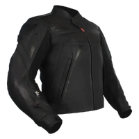 Berik Ladies Zara Leather Motorcycle Sports Jacket Black