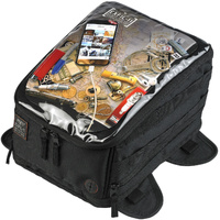 Biltwell Exfil 11 Magnetic Motorcycle Tank Bag Black