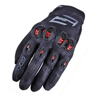 Five Stunt Evo 2 Urban Motorbike Gloves Camo/Black/Red