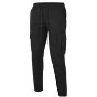 BGA Charlie Casual Motorcycle Kevlar Lined Chino Jeans Black