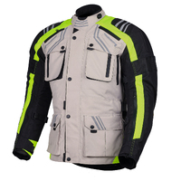 BGA Velocity WP Motorcycle Textile Jacket Hi Viz