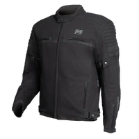 Motodry Clubman Evo Black Motorbike Jacket WP