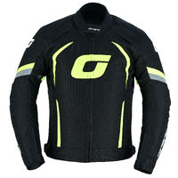 Corsarac Men's Sport WP Textile Motorbike Jacket Fluro