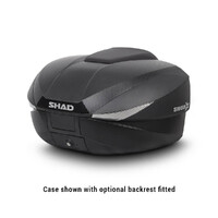 Shad 58L Expandable Motorcycle Top Box 