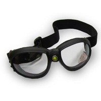 Emgo Bandito Goggles Black/Clear Lens