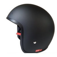 Eldorado Open Face Motorcycle Helmet Matt Black