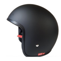 Eldorado Open Face Motorcycle Helmet Matt Black