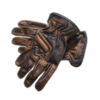 Eldorado ST 13 Leather Motorcycle Gloves Bronze