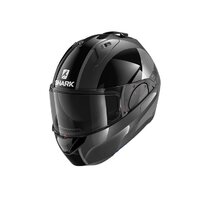 Shark Evo Modular Flip Motorcycle Helmet Endless Black