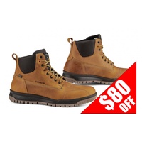 Falco Patrol Urban WP Motorcycle Leather Boots Camel Clearance
