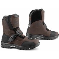 Falco Marshall Short Motorcycle Boots Brown