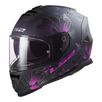LS2 FF800 Storm II Pink Burst Motorbike Helmet