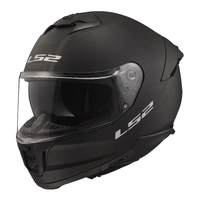 LS2 FF808 Stream II Motorbike Helmet Matt Black