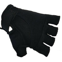 Fingerless Soft Fit Amara Fabric Motorcycle Gloves