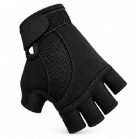 BGA Fingerless Soft Fit Amara Fabric Motorcycle Gloves