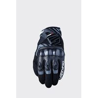 Five RS C Carbon Urban Street Motorcycle Gloves Black
