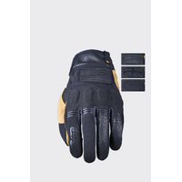Five Scrambler Urban Motorbike Gloves Black/Tan