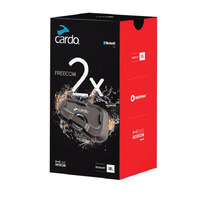 Cardo Scala Rider Freecom 2X Single Motorcycle Intercom System
