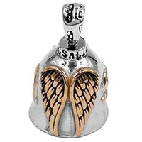 Golden Wings Motorcycle Guardian Bell New