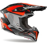 Airoh Aviator 3 Carbon MX Off Road Moto Helmet Saber Orange