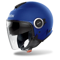 Airoh Helyos Urban Open Motorcycle Helmet Blue Matt