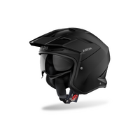 Airoh Kombakt Urban Jet Motorcycle Helmet Matt Black