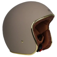 RXT Classic Open Face Helmet Matt Almond Grey Gold