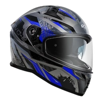 RXT EVO 2 Rune Internal Visor Black Grey Blue Helmet