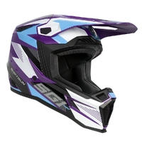 RXT SG-1 Pro MX Off Road Motorcycle Helmet Black Purple