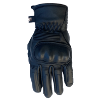 HUFS Leather Cruiser Gloves Satin Black
