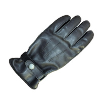 BGA Holton Soft Leather Urban Rigger Gloves Dark Brown