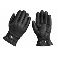 BGA Holton Soft Leather Urban Rigger Gloves Dark Brown