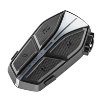 Interphone ERA 1X Bluetooth Mesh Wave Motorcycle Headset Twin Pack
