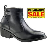 IXON LADIES HOXTON LEATHER MOTORCYLE BOOTS CLEARANCE SALE CHEAP