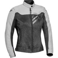 Ixon Ladies Orion Textile Motorcycle Jacket Grey Clearance 50% Off
