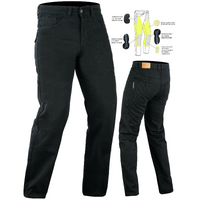 BGA Blake Kevlar Protective Motorcycle Jeans Black