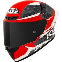 KYT TT Revo Gear Black Red Motorcycle Helmet