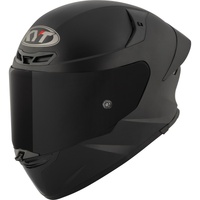 KYT TT Revo Plain Matt Black Motorcycle Helmet