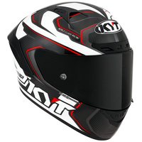 KYT NZ Race Competition White Carbon Motorcycle Helmet